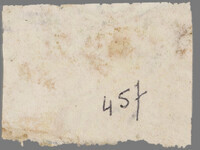L 01631
<br/>
Label met opschrift
<br/>
<em>Escher von der Linth, Johannes Conrad (1767-1823)</em>